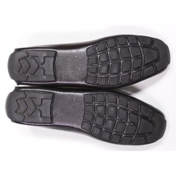 Bally Mens Waldok Black Leather Driving Loafers Moccasins Shoes US 9.5 main image 10